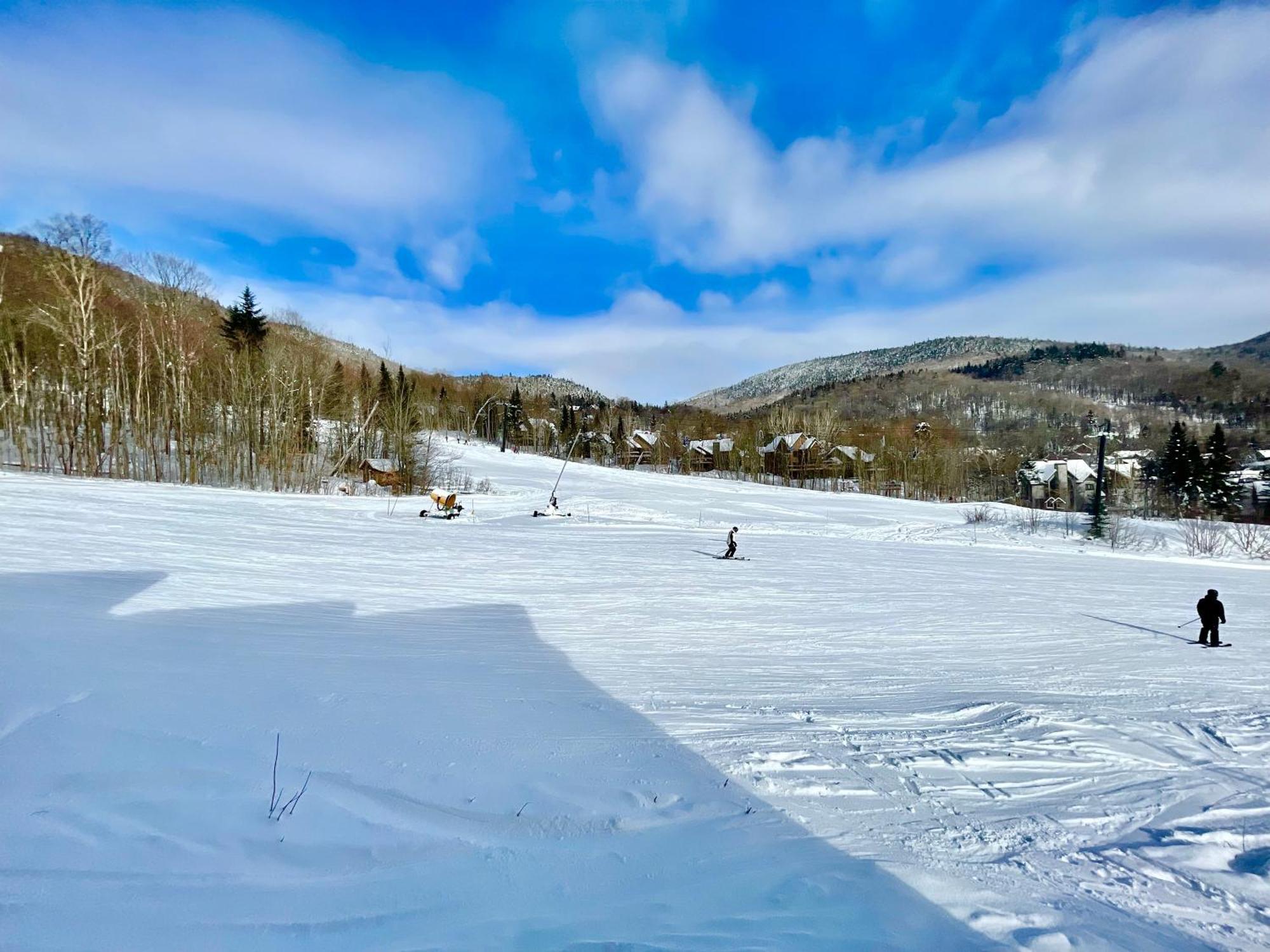 Апартаменты Ski-In, Ski-Out Chaleureux Studio Loft Au Pied Des Pistes De Ski Стоунхем Экстерьер фото